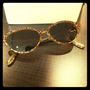 Vintage Lafont Paris Geisha Sunglasses Leopard